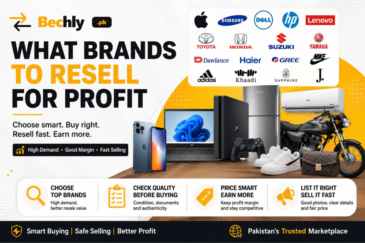 What Brands to Resell for Profit in Pakistan