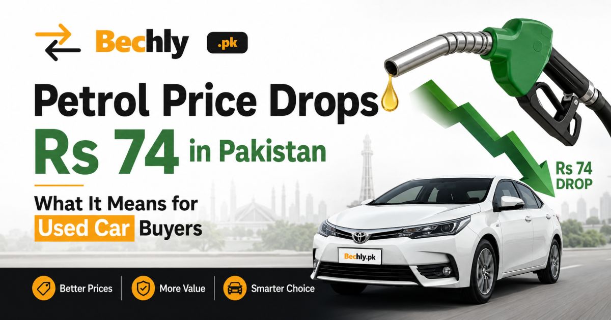 Petrol Price Drops Rs 74 in Pakistan – What It Means for Used Car Buyers
