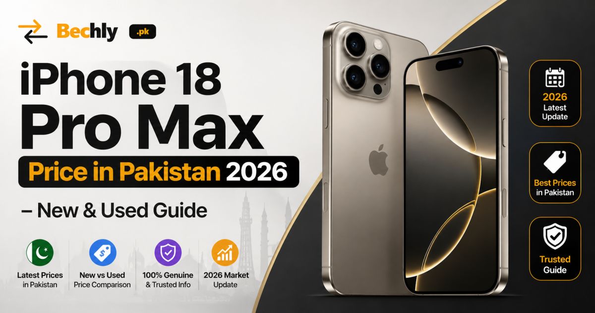 iPhone 18 Pro Max Price in Pakistan 2026 – Expected New & Used Guide