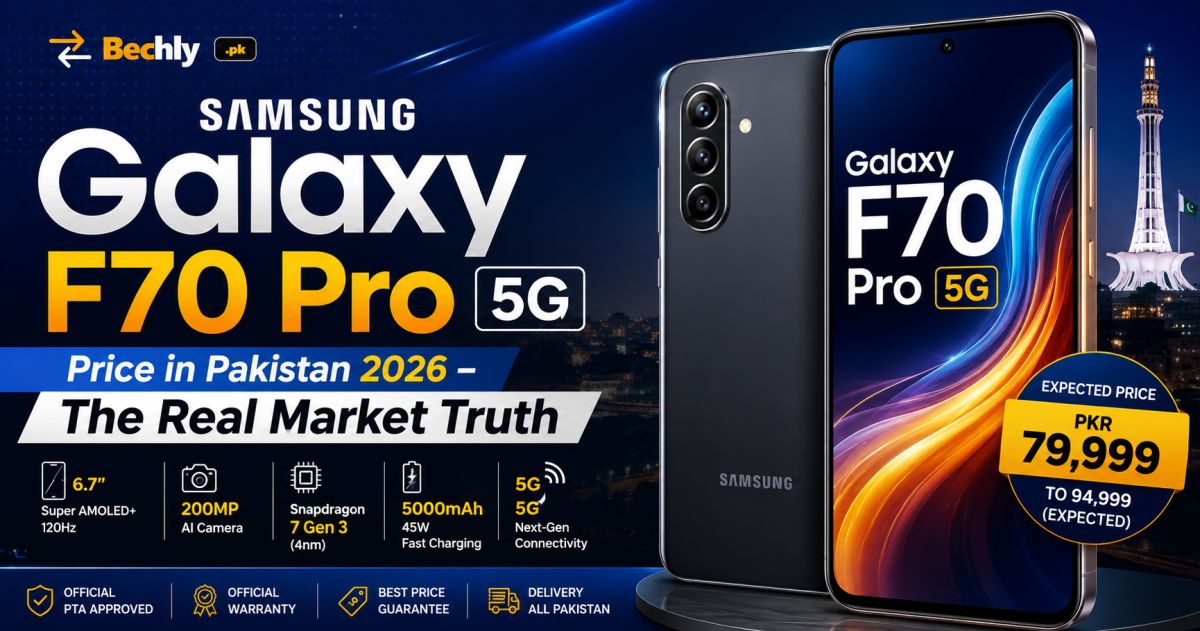 Samsung Galaxy F70 Pro 5G Price in Pakistan 2026 – The Real Market Truth