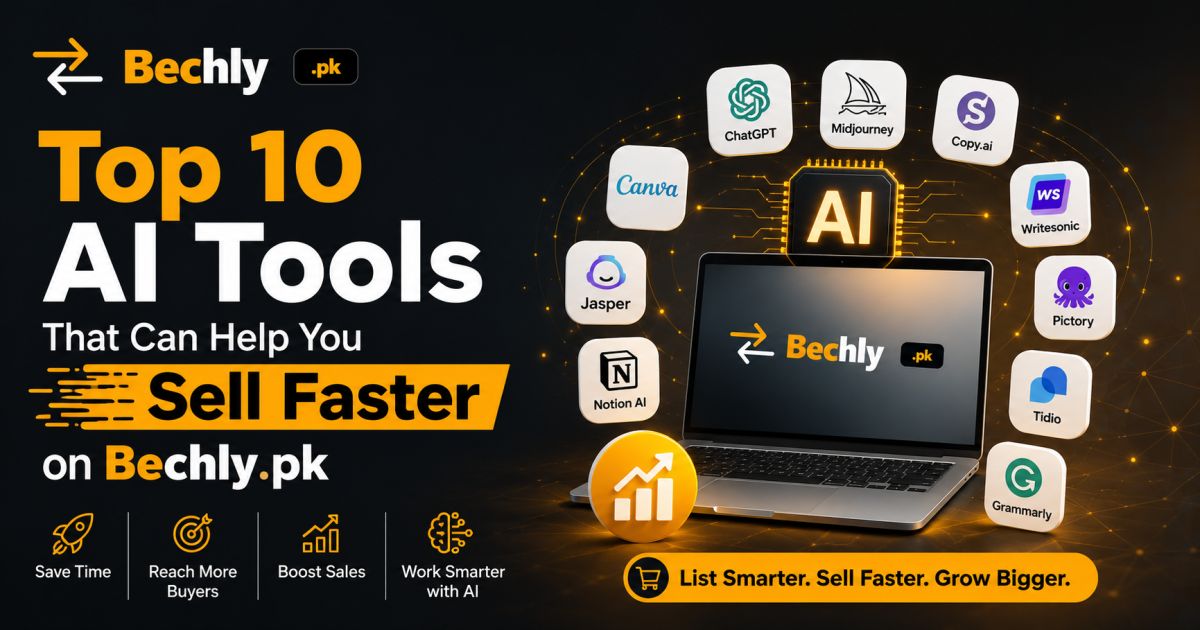 10 AI Tools to Sell Faster on Bechly.pk in 2026