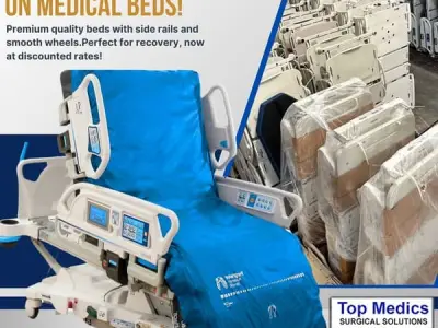 Electric Hospital Bed, ICU Bed, Surgical Bed Ward Bed, Patient Bed - photo 12