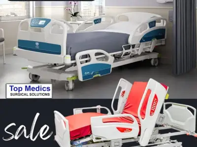 Electric Hospital Bed, ICU Bed, Surgical Bed Ward Bed, Patient Bed - photo 13