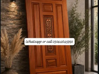 Fiber doors Wood doors PVc Doors Panal Doors malasian Ash white doors - photo 4