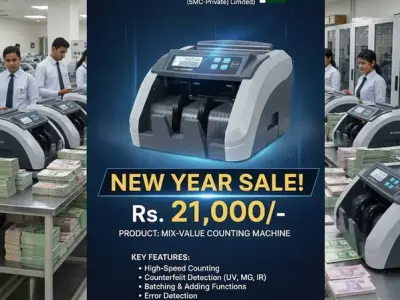 SM-3000 mix cash bill counting machine Note counting 100% detection - photo 2