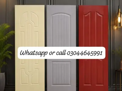 Fiber doors Wood doors PVc Doors Panal Doors malasian Ash white doors - photo 3
