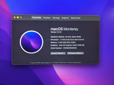 Apple MacBook 12 Retina 2015 - photo 9