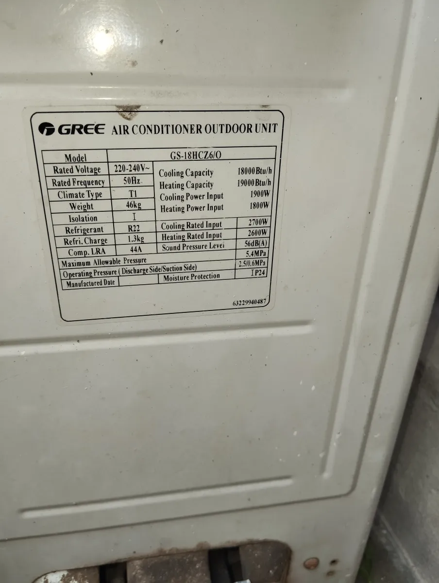 Gree 1.5 Ton AC non inverter
