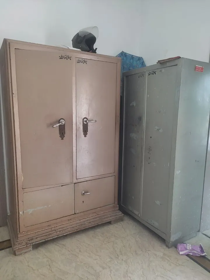 Two steel Alimirahs for sale 