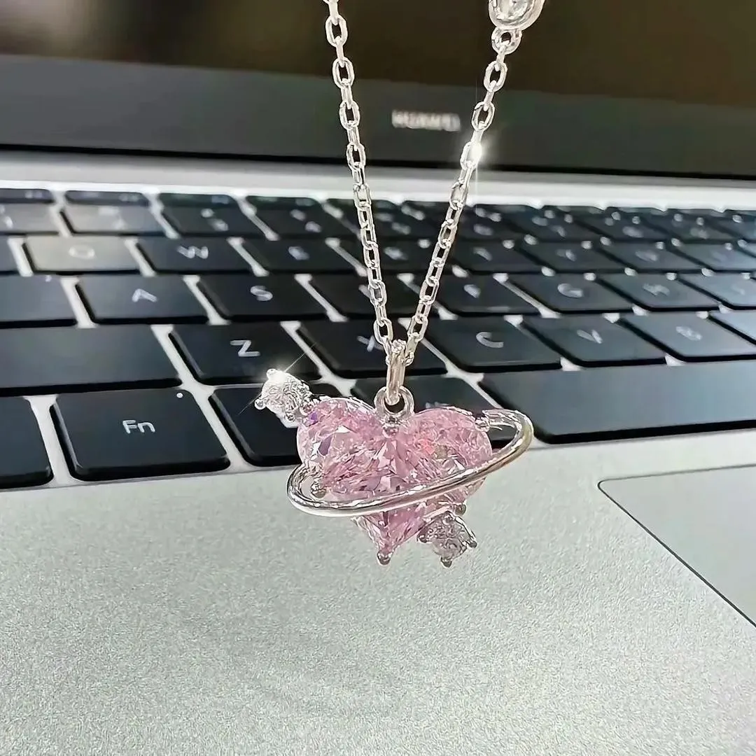 Silver plated and necklace for women