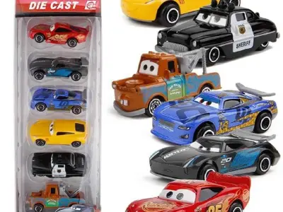 Die Cast Cars Toy Set – 6-Piece Mini Car Collection for Kids - photo 1