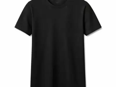Premium Pack of 3 Crew Neck T-Shirts – White, Green & Black - photo 3