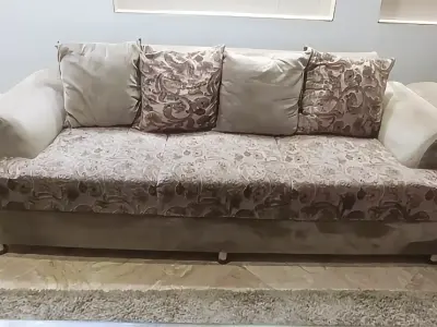 Modern sofa set 3+2+1 in excellent condition  - photo 2