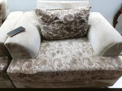 Modern sofa set 3+2+1 in excellent condition  - photo 4