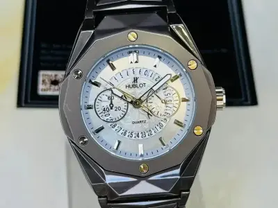 Premium Black Chain Strap Watch - photo 1
