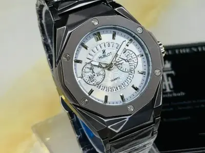 Premium Black Chain Strap Watch - photo 2