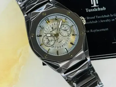 Premium Black Chain Strap Watch - photo 3