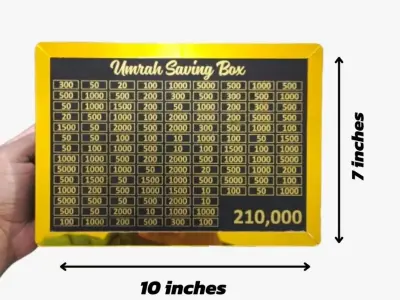 🕋 Umrah Saving Box 210,000 | Save for Your Umrah
 - photo 4