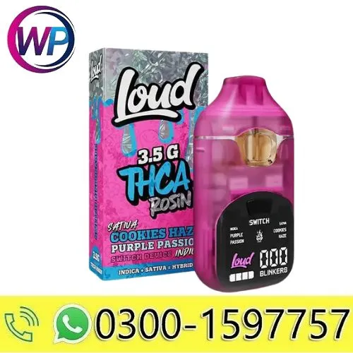 Loud THC-A Rosin Dual Flavor Disposable (3500mg) In Karachi - 03001597757