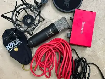 Microphone | Rode NT1 5th Gen Mic | Focusrite Scarlett Solo 3rd Gen - photo 2