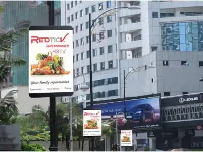 4K ultra high bright displays for outdoor including Pole Streamer - photo 2