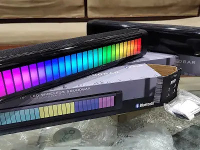 15” Wireless Bluetooth Speaker With Sound Reactive LED Lights - photo 4