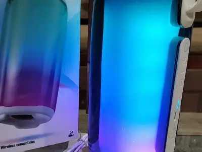 15” Wireless Bluetooth Speaker With Sound Reactive LED Lights - photo 9