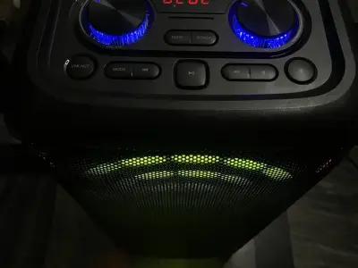 KBroad KYS-1912 professional karaoke speaker |Dual 8 inch | RGB lights - photo 8