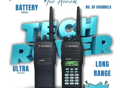 Walkie talkie ,Motorola, kenwood dWirless Set | Motrola GP 328 - photo 4