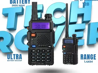 Walkie Talkie | Wireless Set  TYT UV88|  Two Way Radio 200 Channels - photo 3