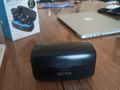 Title: BOYA 3-in-1 Wireless Microphone | Professional Audio Kit - photo 2