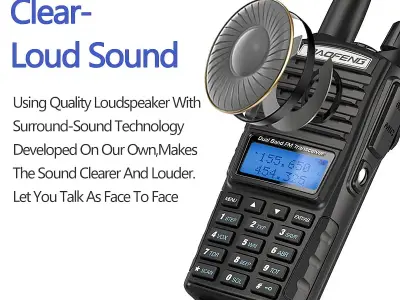 Walkie Talkie | Wireless Set Official Baofeng UV-82 Two Way Radio - photo 7