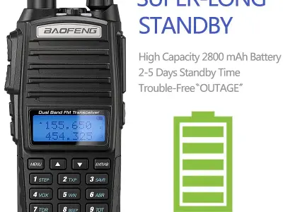 Walkie Talkie | Wireless Set Official Baofeng UV-82 Two Way Radio - photo 9
