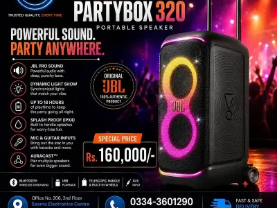 JBL PartyBox 320 Portable Bluetooth Party Speaker | Original - photo 1