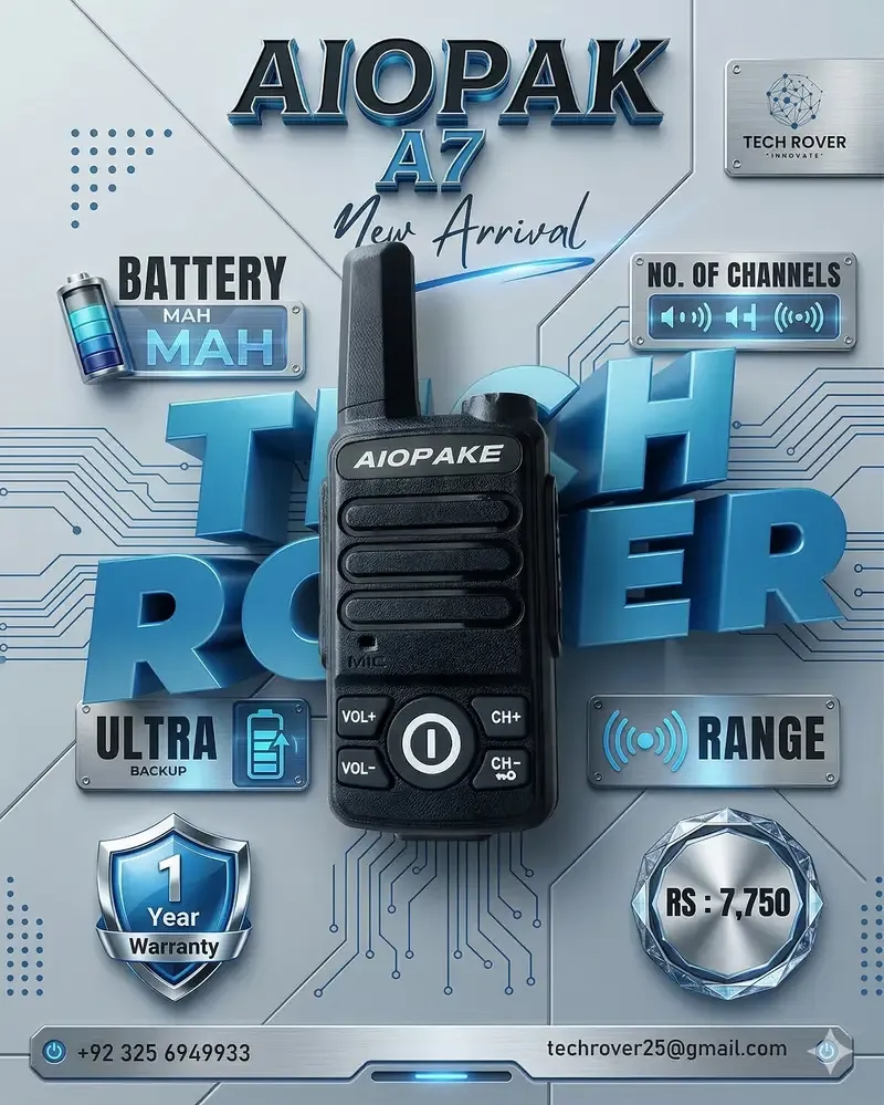 Walkie talkie ,Motorola, Aiopak A7 kenwood | Wirless Set |High Quality