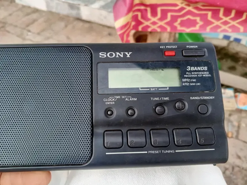 radio 3 bands MW FM LW sony
