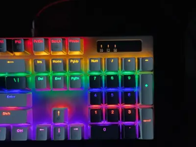 Mechanical Gaming Keyboard Zidli ZK150 | RGB | BLUE SWITCHES|104 Keys - photo 2