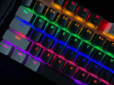 Mechanical Gaming Keyboard Zidli ZK150 | RGB | BLUE SWITCHES|104 Keys - photo 3