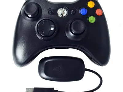 Xbox 360 Wireless Controller - 2.4GHz Wireless with USB Receiver - photo 3