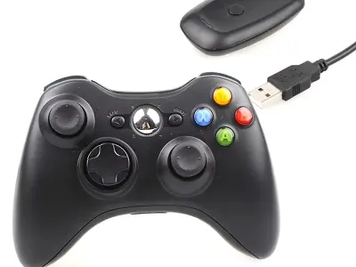 Xbox 360 Wireless Controller - 2.4GHz Wireless with USB Receiver - photo 4