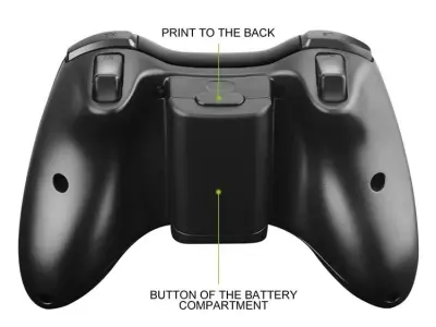 Xbox 360 Wireless Controller - 2.4GHz Wireless with USB Receiver - photo 5