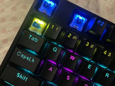 Powe E Family K100 Wired Mechanical Rgb Gaming Keyboard - photo 4