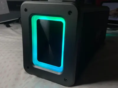 Brodu BTS-2348 100W Boommax speaker | 2 mic | RGB lights - photo 3