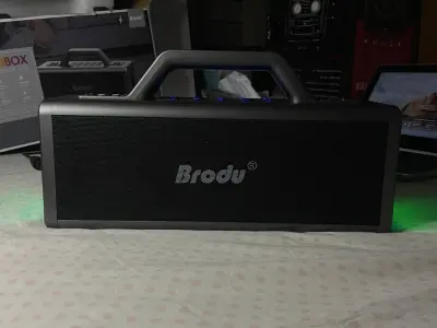 Brodu BTS-2348 100W Boommax speaker | 2 mic | RGB lights - photo 5