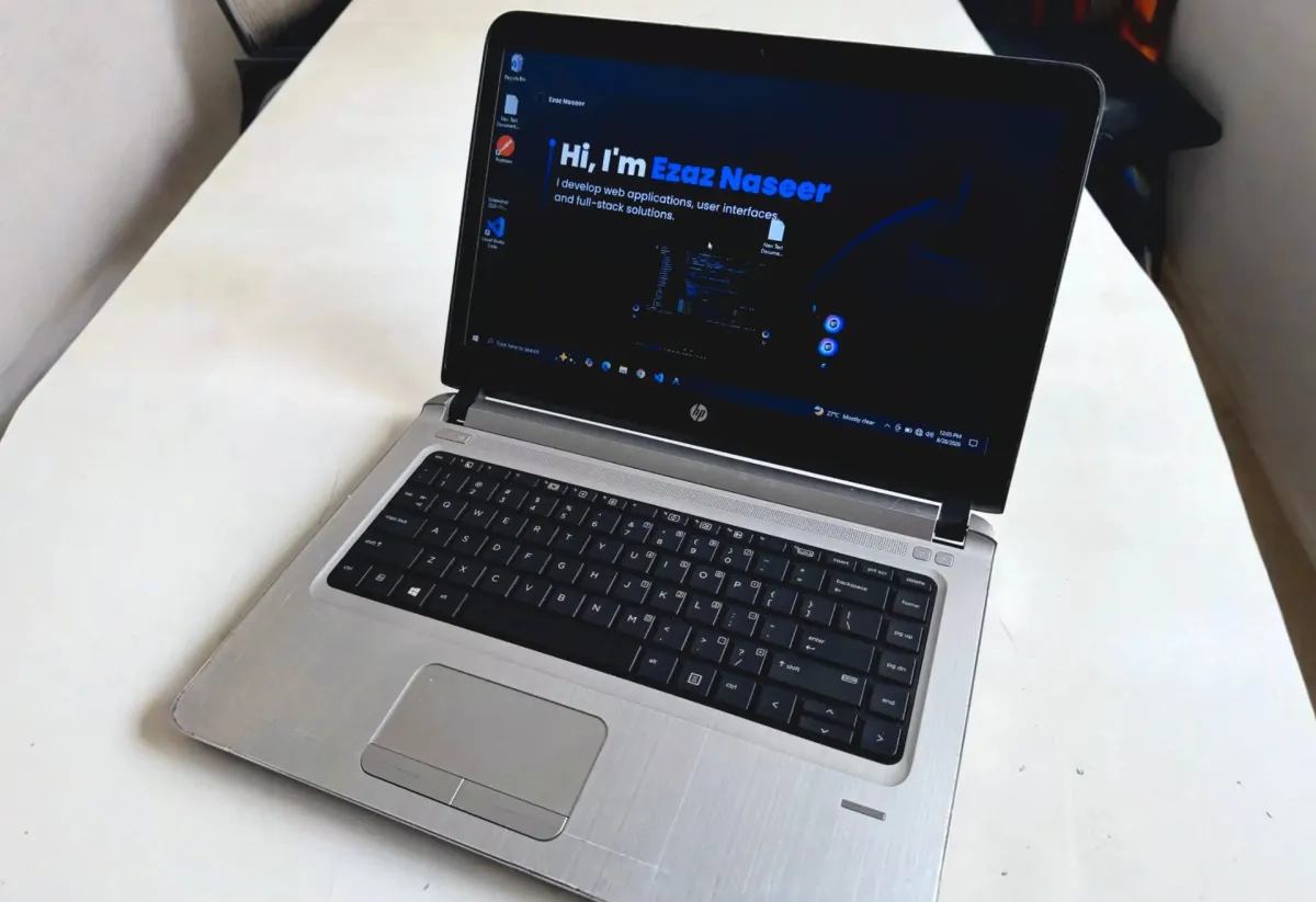 HP Elitebook 840 | Core i5 6th Generation | 8GB, 256GB SSD | 512 HDD