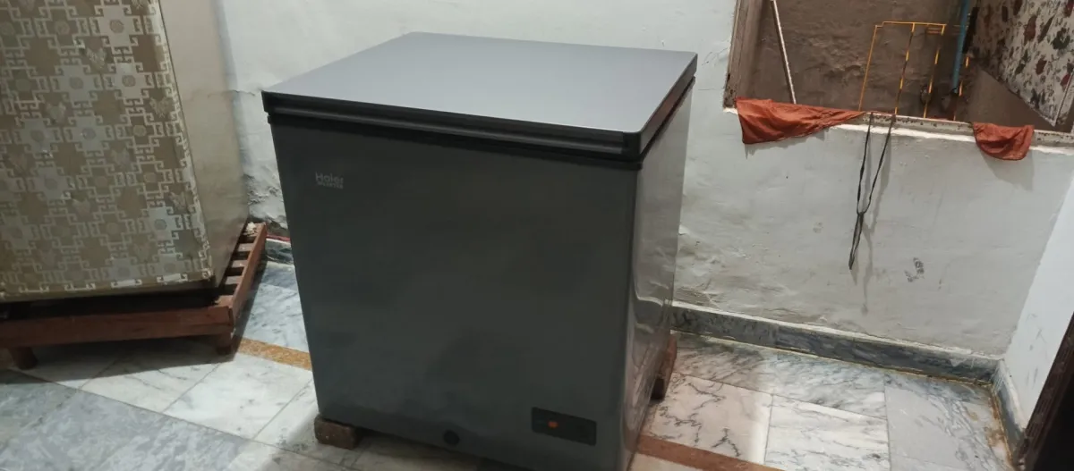 Haier refrigerator 245 inverter color gray