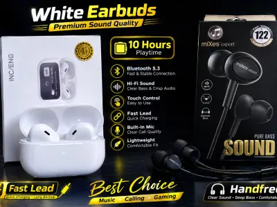 All mobil Accessories power Bank lead ear buds 70 ward fast adopter - photo 4
