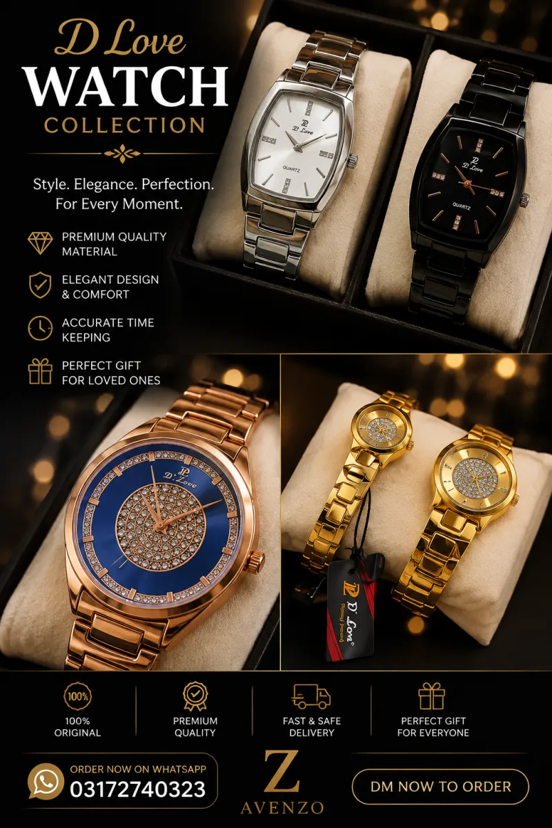 ⌚ D Love Watches – Premium Collection ❤️