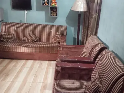 1+1+3 velvet sofa neat clean - photo 5