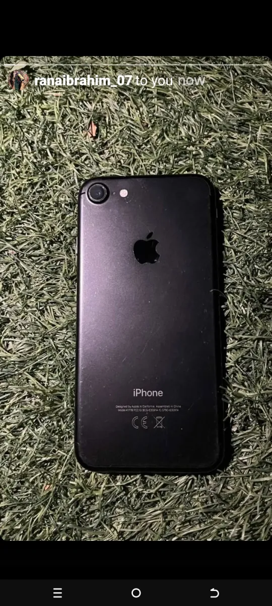 🔥 iPhone 7 Black – Premium Look | Excellent Condition | Best Price 📱✨